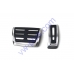 Накладки на педали полный комплект (АКПП) Audi Q7 (4MB) 2015>, 4M1064205 - VAG